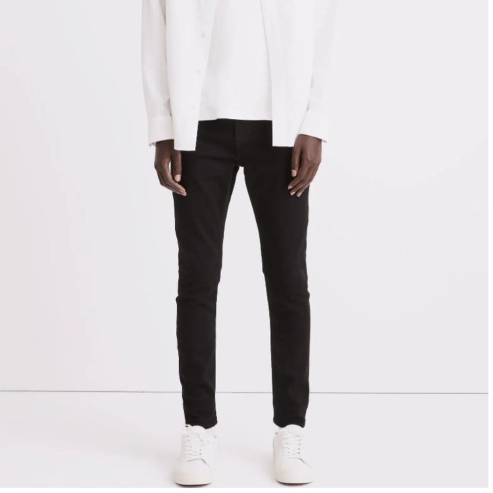 BARELY WORN - Madewell - Skinny jeans in bainhart wash: coolmax® denim